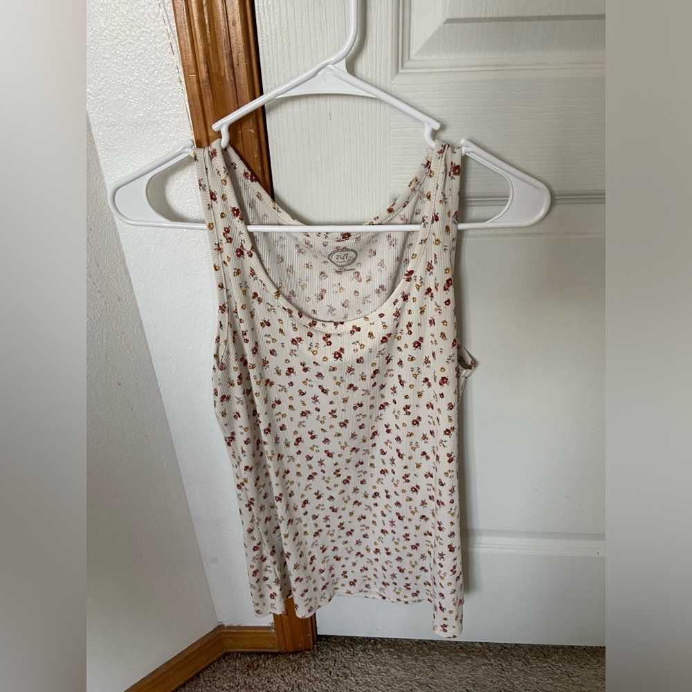 Maurices floral tank top